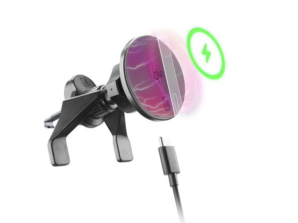 CellularLine Mobilholder til bil med Qi2/Magsafe lader