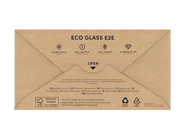 ECO Skjermbeskyttelse med heldekkende glass Samsung S25 Edge