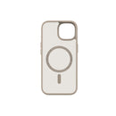 Frosted TPU-deksel iPhone 17e/16e/15/14/13 Magsafe - Beige