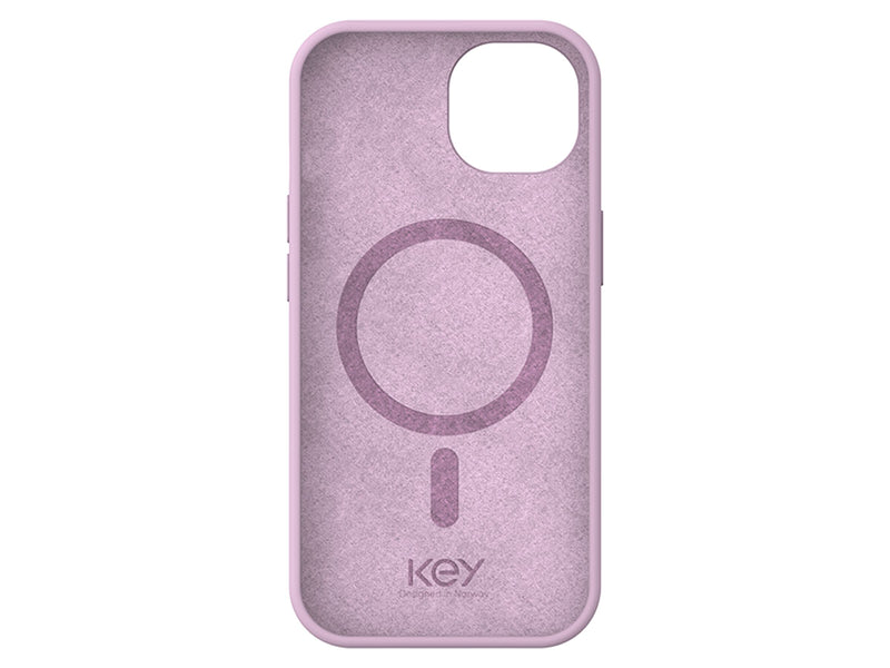 Silikondeksel iPhone 15/14/13 Magsafe - Rosa
