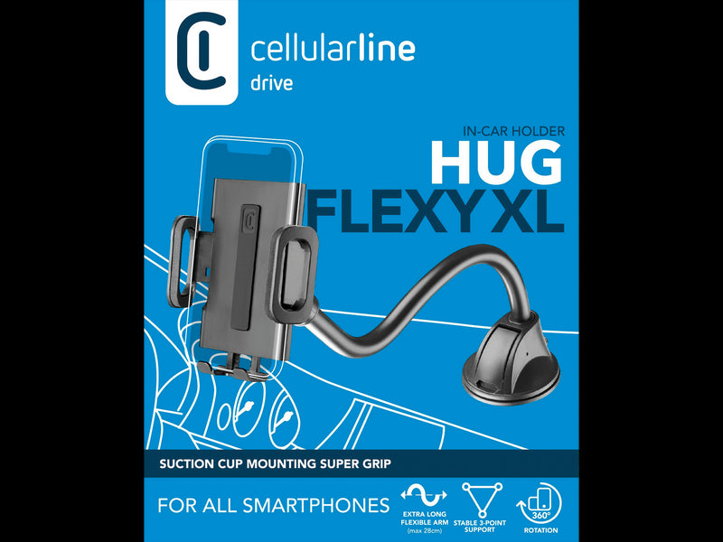 CellularLine Hug Flexi Mobilholder til bil