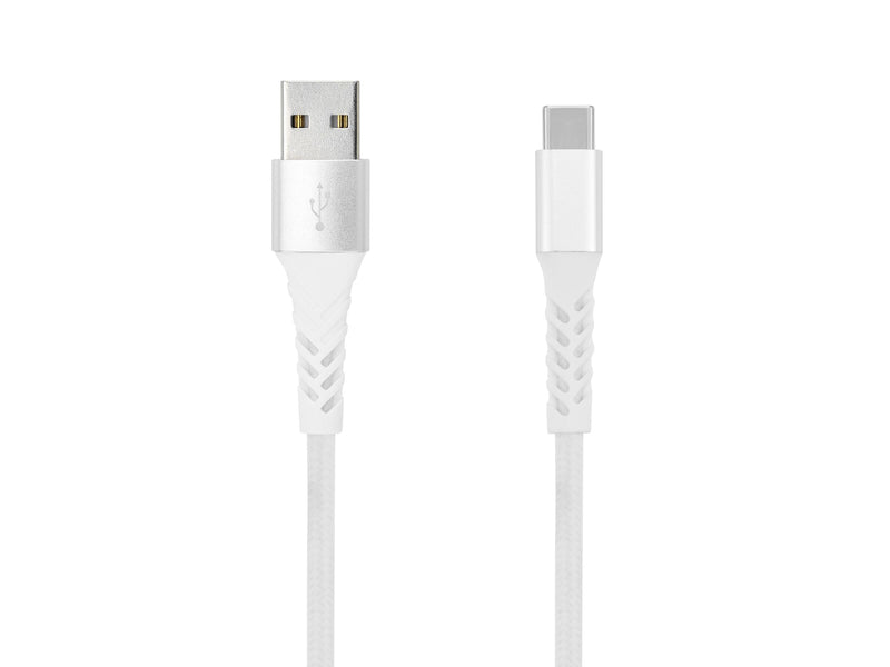 Key GRS Ladekabel USB-A til USB-C 1m - Hvit