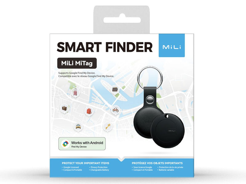 MiLi MiTag Android med Lærdeksel - Svart