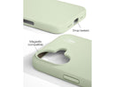 iDeal Silikondeksel iPhone 17 Magsafe - Salviegrønn