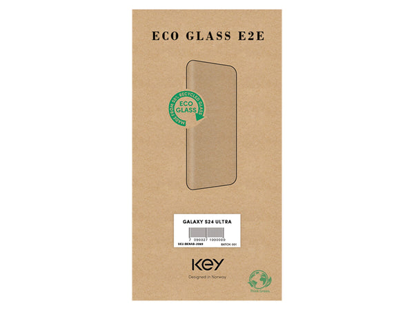 ECO Skjermbeskyttelse heldekkende glass Samsung S24 Ultra