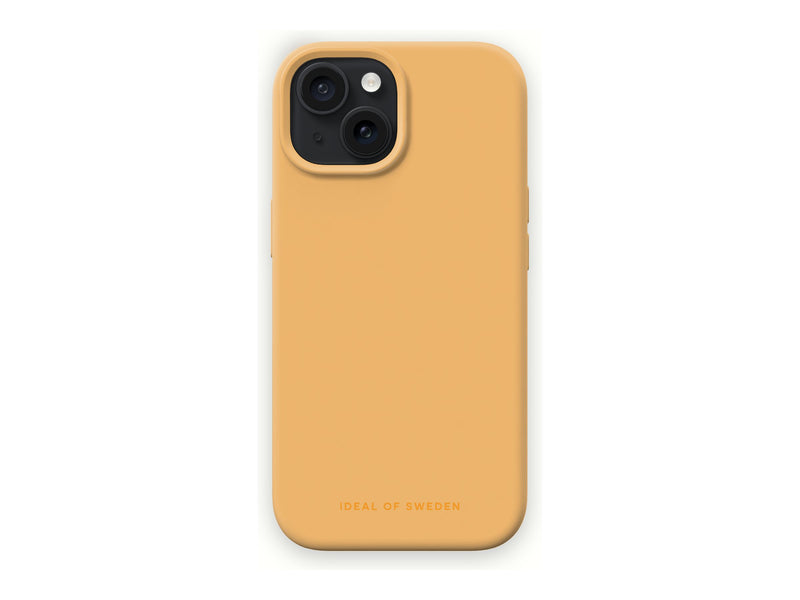 iDeal Silikondeksel iPhone 15 - Oransje