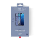 Frosted TPU-deksel iPhone 17e/16e/15/14/13 Magsafe - Blå