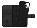 Lommebok med magnetdeksel iPhone 16 - Svart