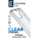 CellularLine Hard Case Samsung A36/A56 - Gjennomsiktig