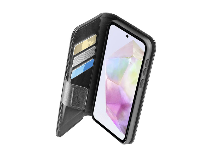 CellularLine Book Agenda Lommebokdeksel Samsung A36/A56 - Svart