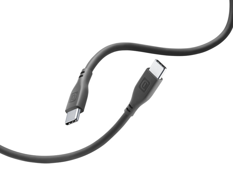 CellularLine ladekabel USB-A til USB-C 1,2m - Svart