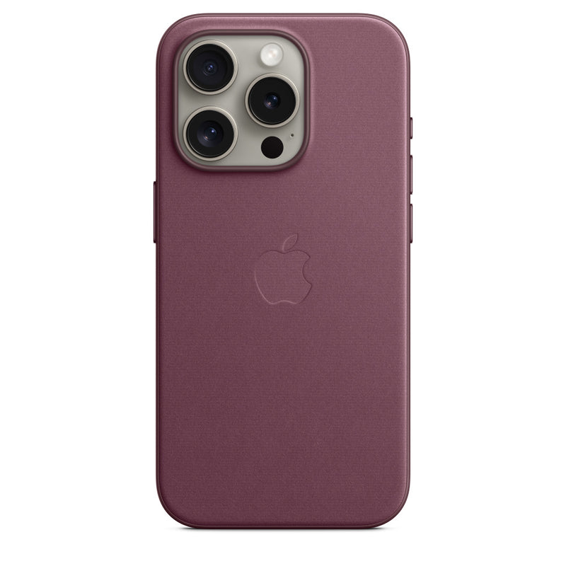 Apple FineWoven Deksel iPhone 15 Pro Magsafe - Rød