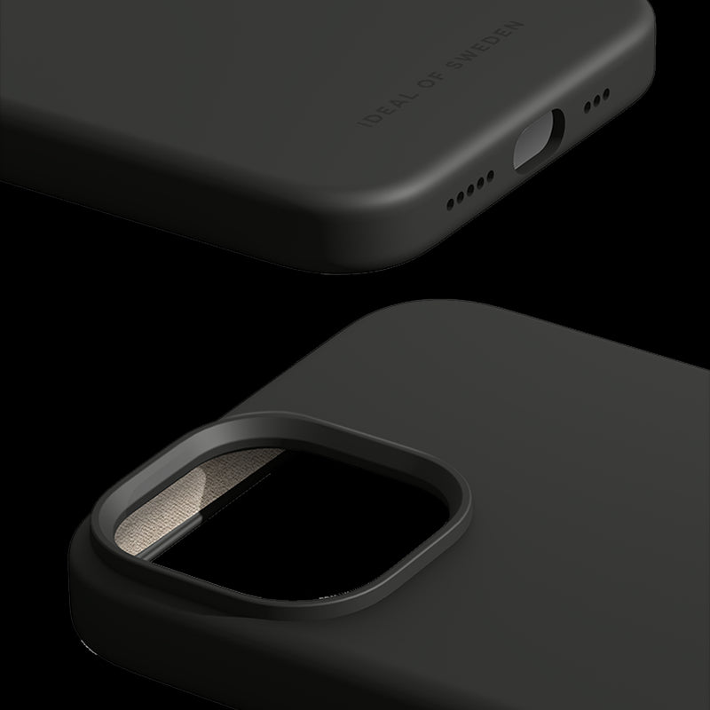 iDeal Silikon Deksel iPhone 14/13 Magsafe - Svart