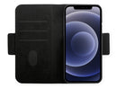 Lommebokdeksel iPhone 12/12 Pro - Svart