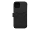 Lommebok med magnetdeksel iPhone 14 Plus - Svart