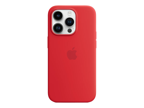 Apple Silikondeksel iPhone 14 Pro - Rød