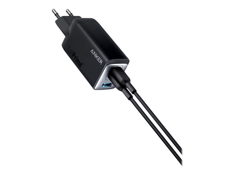 Anker 65W Strømadapter 2 x USB-C + USB-A u/kabel