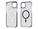 Tech21 Evo Crystal Deksel iPhone 14 Plus Magsafe - Svart