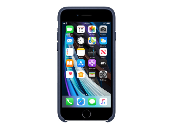 Apple Lærdeksel iPhone 8/7/SE - Blå