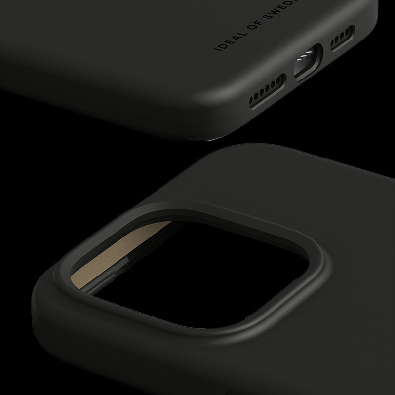 iDeal Silikon Deksel iPhone 15 Pro Max Magsafe - Svart