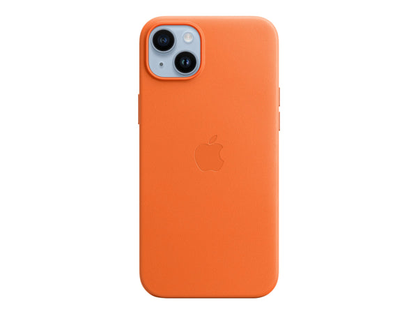 Apple Lærdeksel iPhone 14 Plus Magsafe - Oransje