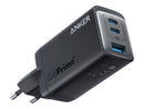 Anker 65W Strømadapter 2 x USB-C + USB-A
