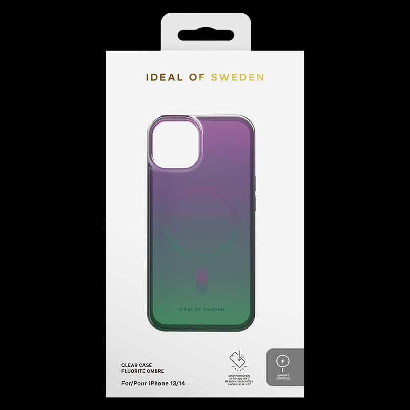 iDeal Hardplast Deksel iPhone 14/13 Magsafe - Fluoritt Ombre