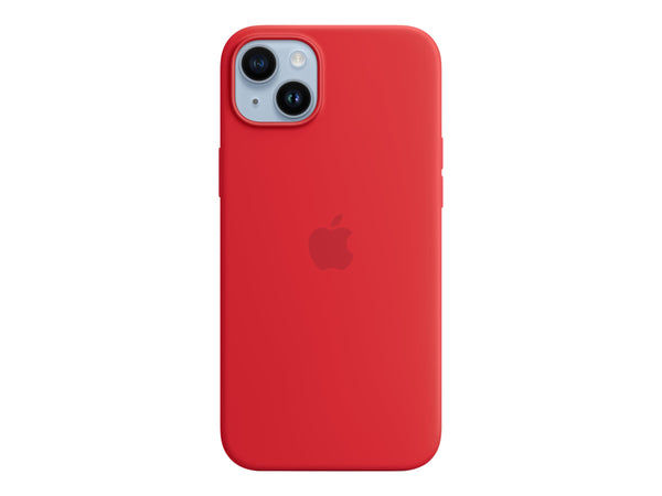 Apple Silikon Deksel iPhone 14 Plus Magsafe - Rød