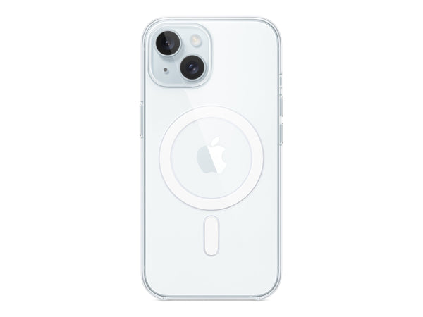 Apple Silikondeksel iPhone 15 MagSafe - Gjennomsiktig