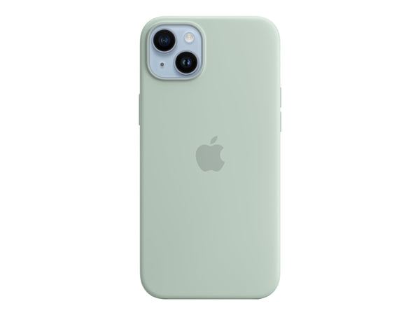 Apple Silikondeksel iPhone 14 Plus Magsafe - Grønn