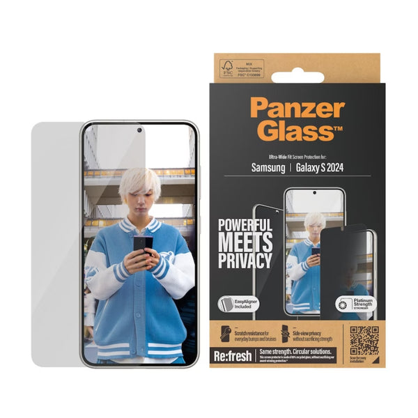 PanzerGlass Privacy Skjermbeskyttelse Samsung S24