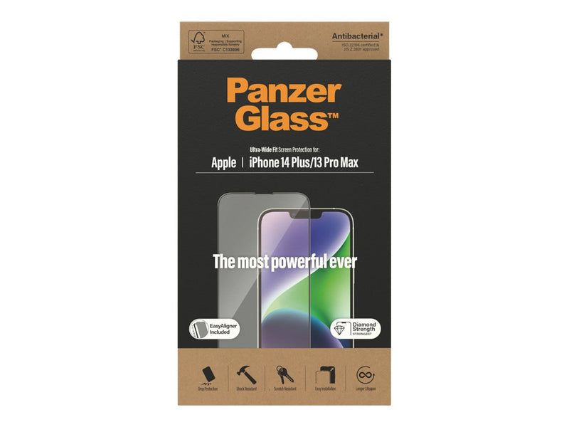 PanzerGlass Skjermbeskyttelse iPhone 14 Plus/13 Pro Max