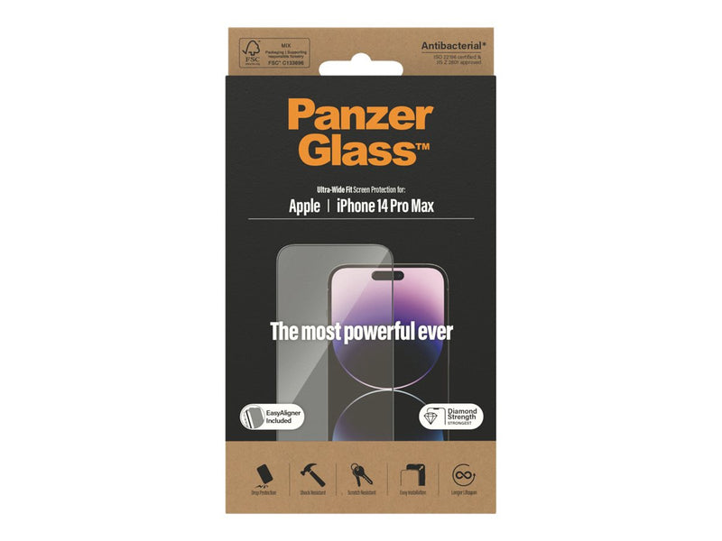 PanzerGlass Skjermbeskyttelse iPhone 14 Pro Max
