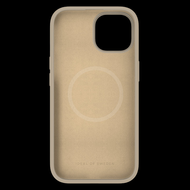 iDeal Silikon Deksel iPhone 15 Magsafe - Beige