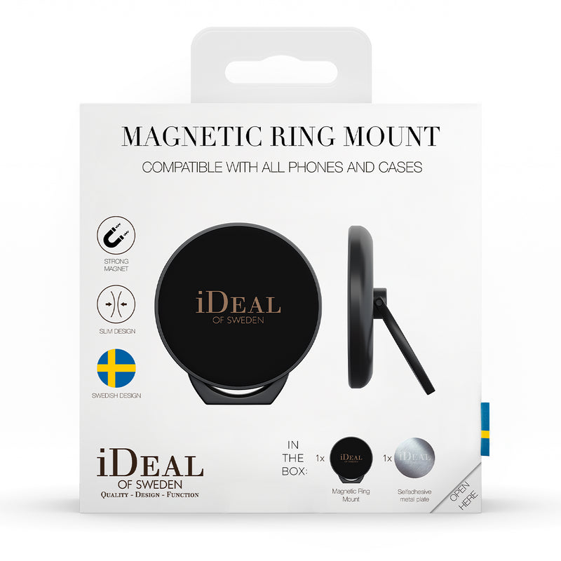 iDeal Ringmontering Magsafe - Svart
