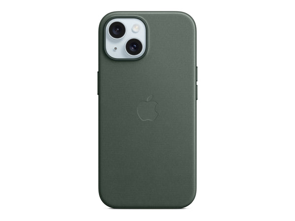 Apple FineWoven Deksel iPhone 15 MagSafe - Grønn