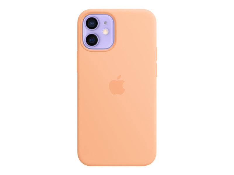 Apple Silikondeksel iPhone 12 Mini Magsafe - Cantaloup