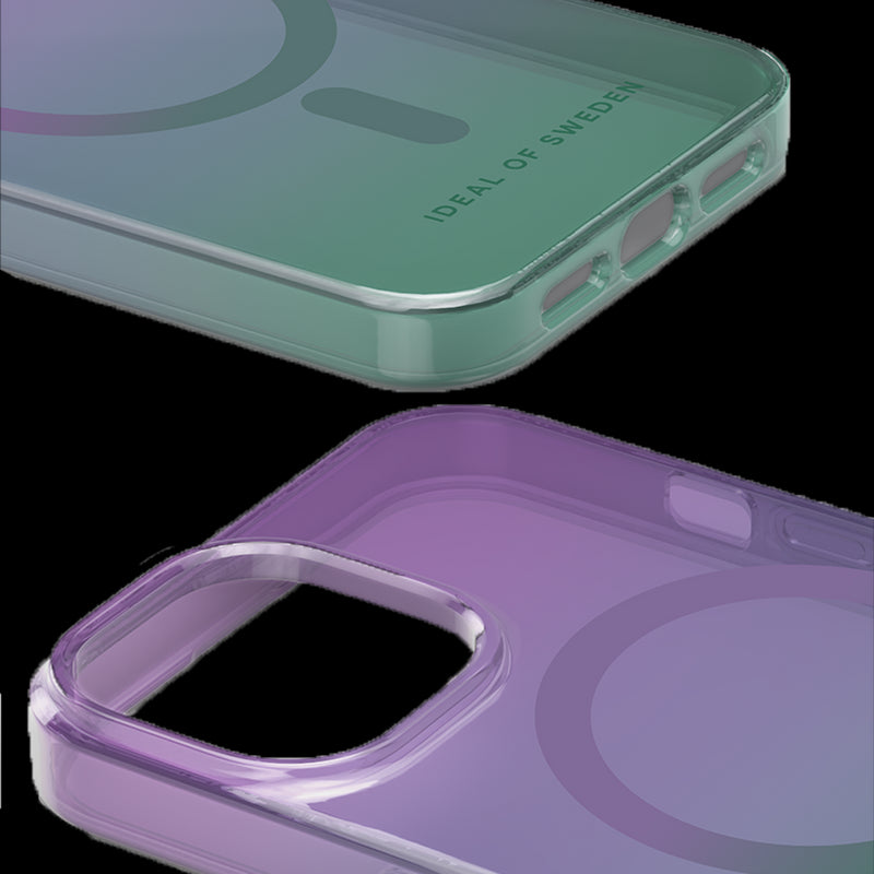 iDeal Hardplast Deksel iPhone 14/13 Magsafe - Fluoritt Ombre