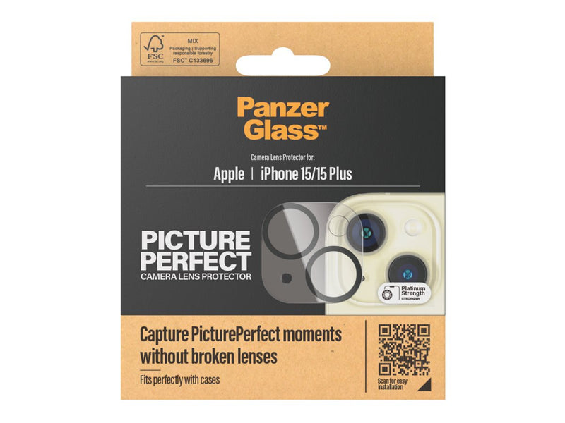 PanzerGlass Kamerabeskyttelse iPhone 15/15 Plus