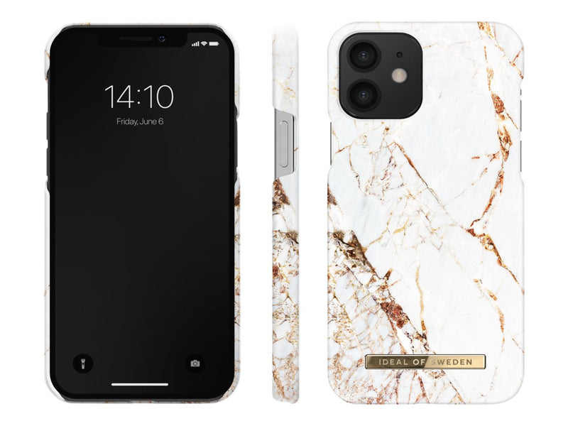 iDeal Hardplast Deksel iPhone 12/12 Pro - Carrara Gull