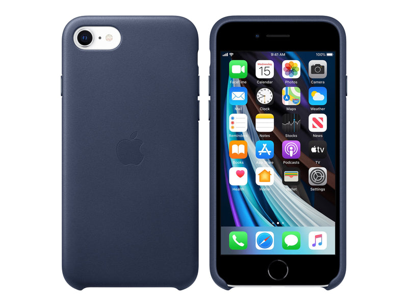 Apple Lærdeksel iPhone 8/7/SE - Blå