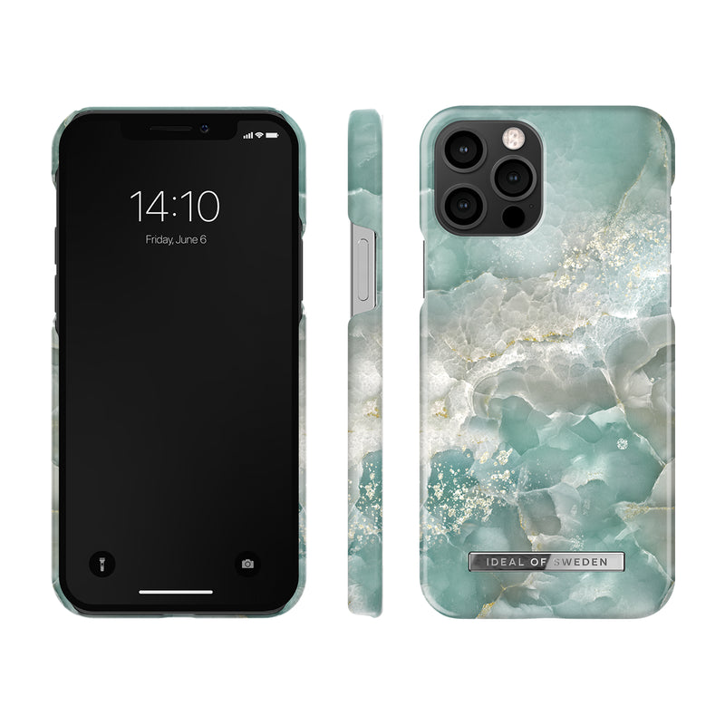 iDeal Hardplast Deksel iPhone 12/12 Pro - Azura Marmor