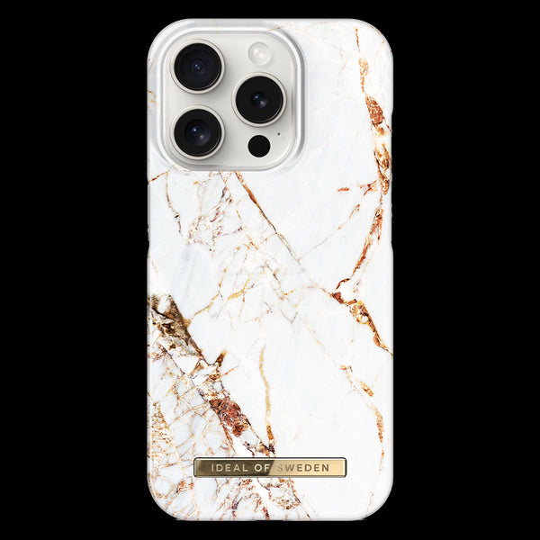 iDeal Hardplast Deksel iPhone 15 Pro Magsafe - Carrara Gull