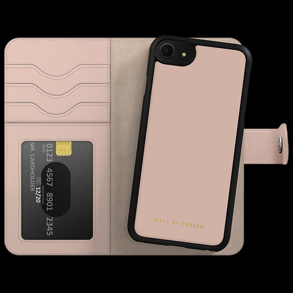 iDeal Magnet Lommebokdeksel iPhone 8/7/6/SE - Rosa