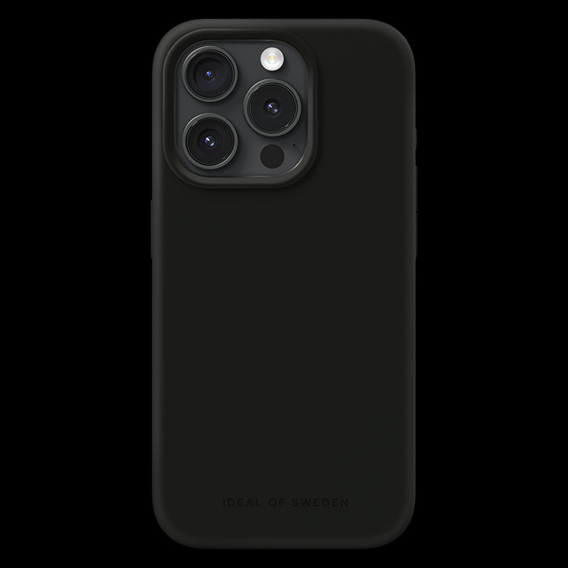 iDeal Silikon Deksel iPhone 15 Pro Magsafe - Svart