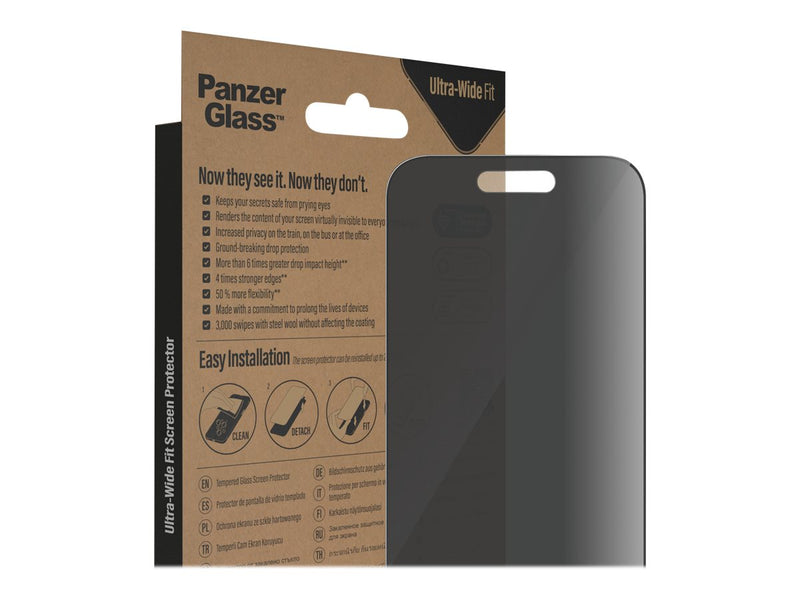 PanzerGlass Privacy Skjermbeskyttelse iPhone 14 Pro