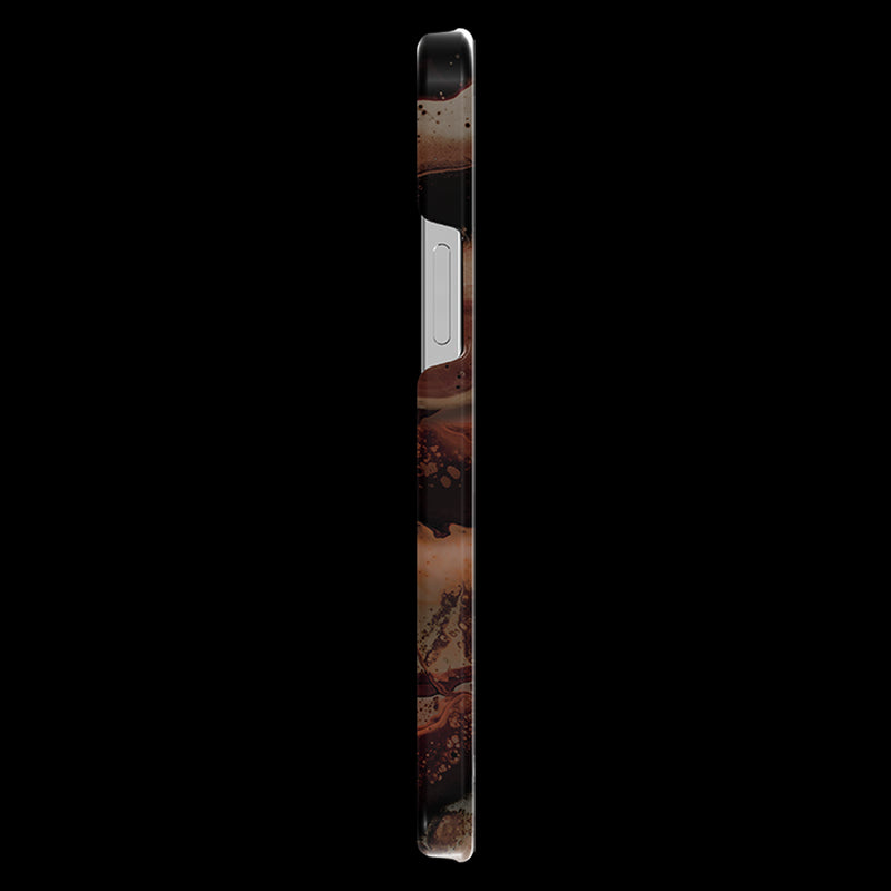 iDeal Hardplast Deksel iPhone 12/12 Pro Magsafe - Mørk rav