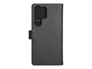 Lommebokdeksel Samsung S23 Ultra - Svart