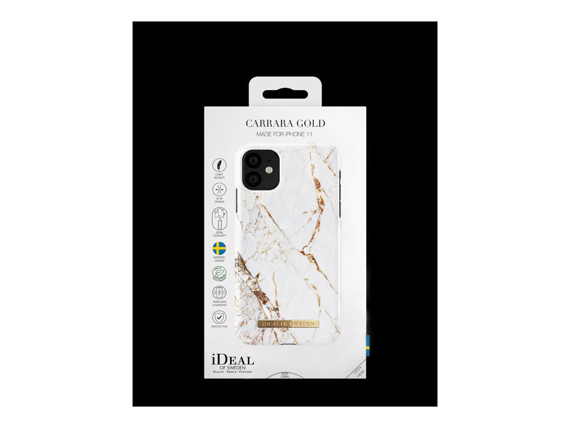 iDeal Hardplast Deksel iPhone 11 - Carrara Gull